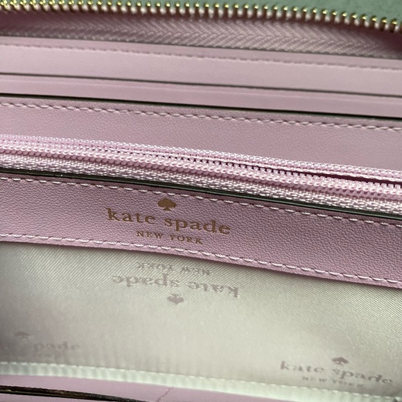 Kate Spade Pink Large Continental Wallet NWT - Picture 4 of 10